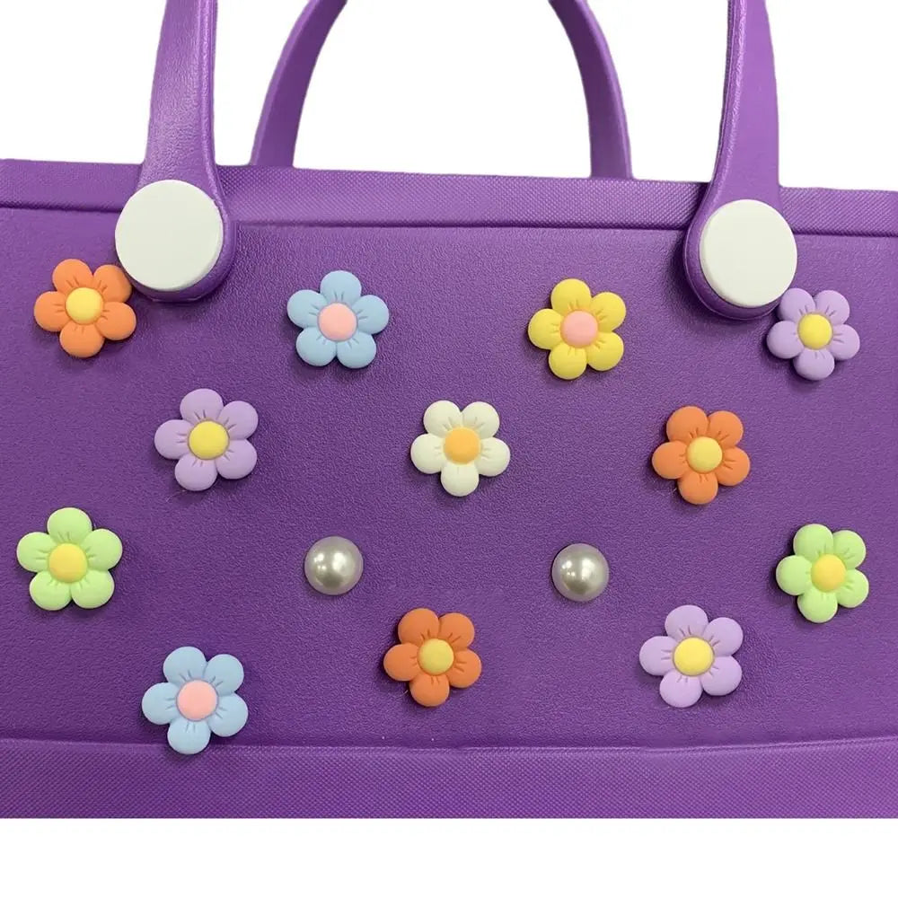 24 Stück Blumen und Perlen für Breezi