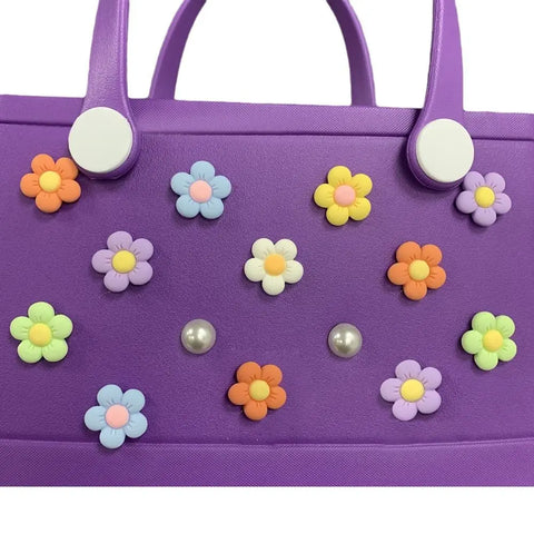 24 Stück Blumen und Perlen für Breezi